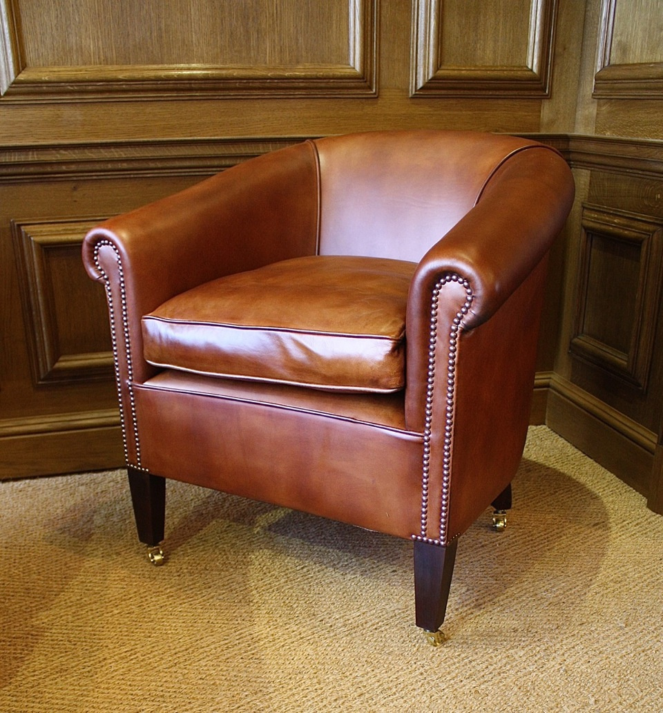Leather Chairs of Bath Chelsea Design Quarter, Leather Club Chair